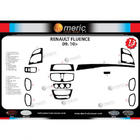 Renault Fluence 2009-2016 Caches de Tableau de Bord Titane photo 4