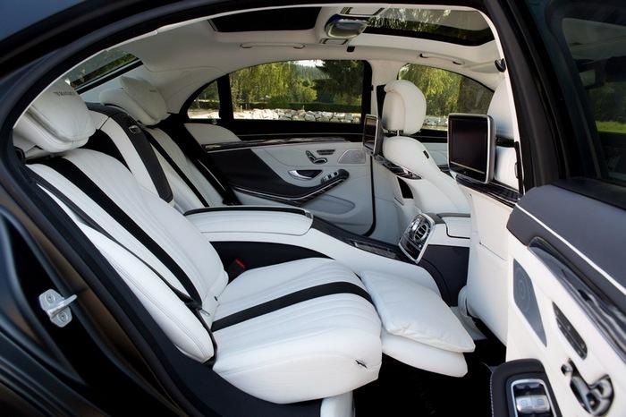 Présentation de tuning Mercedes-Benz S63 dans la performance de latelier de la Mansory