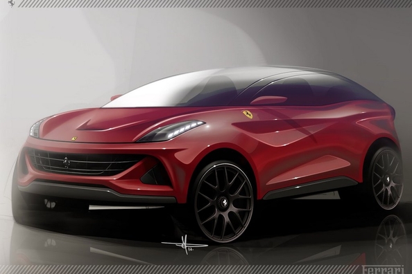 Crossover Ferrari apparaît en 2021