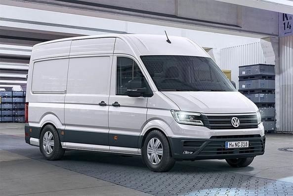 Présentation commerciale de la voiture Volkswagen Crafter