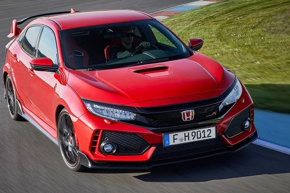La familiarité avec la Honda Civic Type R de la nouvelle génération