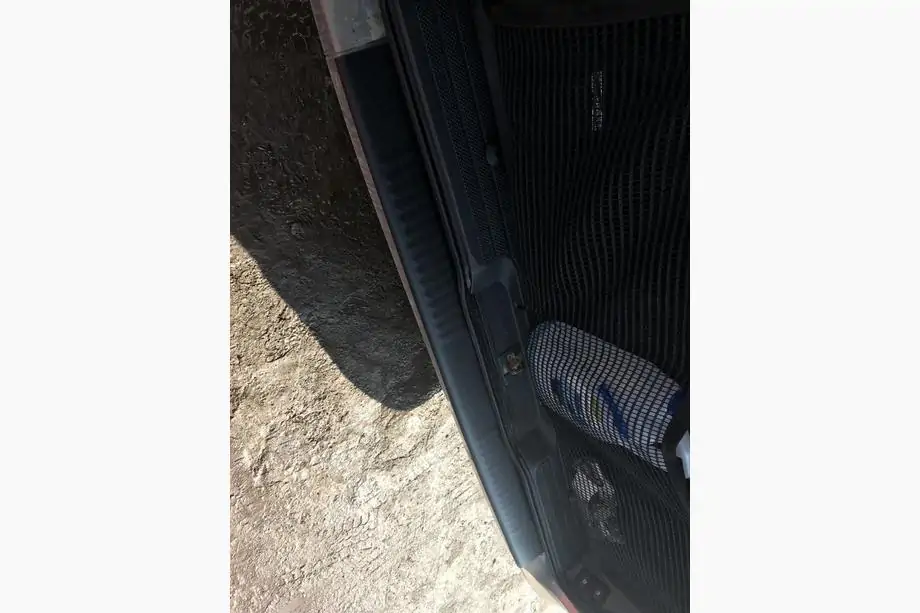 Mercedes Vito W639 2004-2014 Protection de pare-chocs arrière avec rebord (DDU, plastique) Photo 7