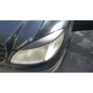 Cils de phares droits (2004-2010, 2 pcs, plastique) Mercedes Vito W639 2004-2014 photo 3