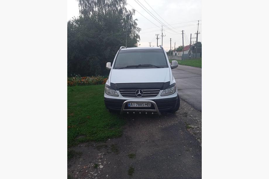 Mercedes Vito W639 2004-2014 Cils de phares droits (2004-2010, 2 pcs, plastique) Photo 9