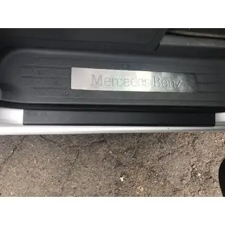 Seuils de porte DDU mat (2pcs, plastique) Mercedes Viano 2004-2014 photo 2