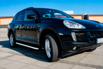 Porsche Cayenne 2003–2010 Marchepieds Latéraux BlackLine (2 pcs, Aluminium) photo 1