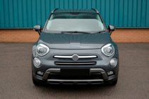 Fiat 500X 2014-2024 Protection de pare-chocs avant en acier inoxydable photo 6
