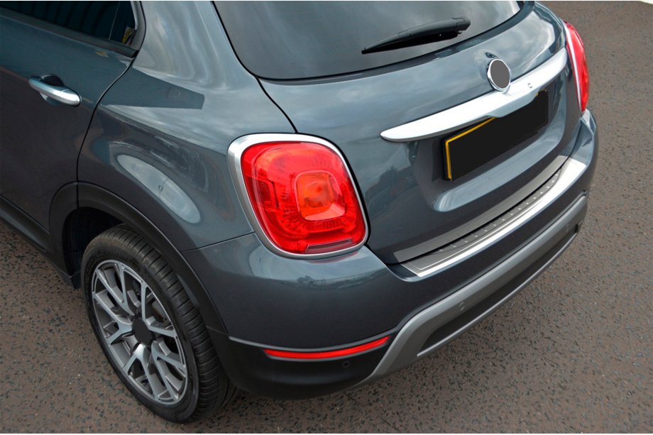 Fiat 500X 2014-2024 Protection de Pare-chocs Arrière OmsaLine Inox Image