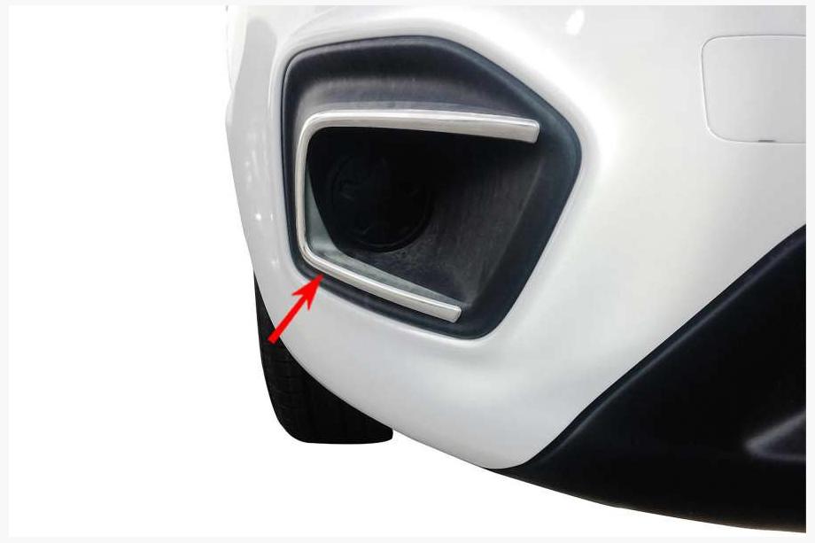 Fiat Fiorino/Qubo 2008-2024 Caches antibrouillard 2016↗ (2 pcs, inox) Image