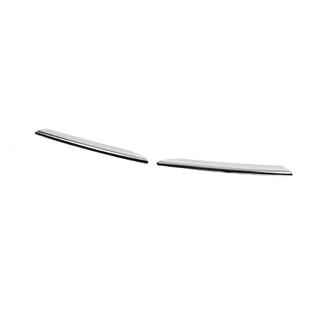 Couvercles de phares antibrouillard OmsaLine (2 pcs, inox) Honda Civic Sedan X 2016-2021 photo 4