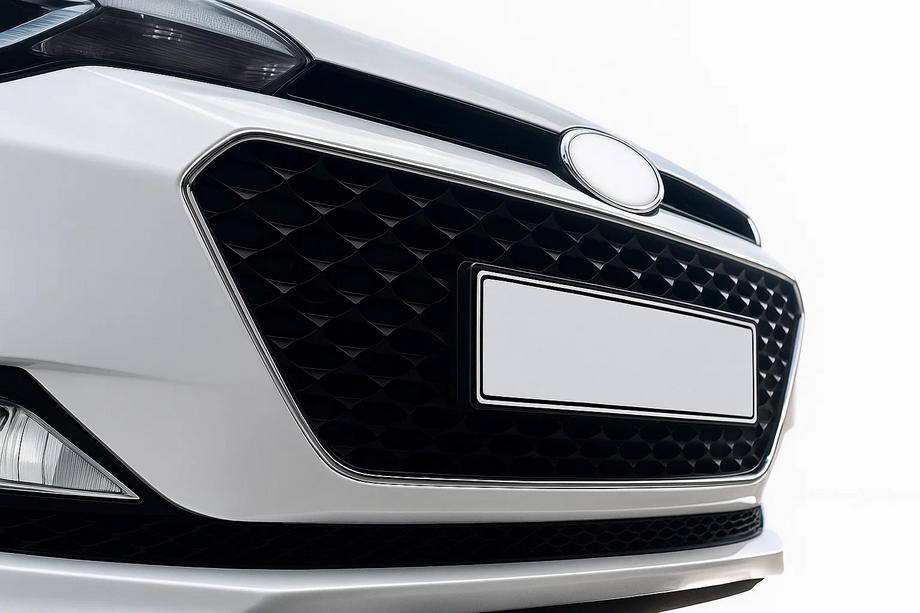 Hyundai I-20 2014-2020 Encadrement de calandre 2014-2018 (2 pcs, inox) Image