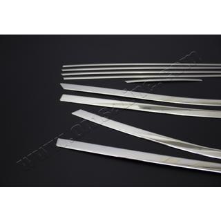 Kit complet d'encadrements de vitres (10 pcs, inox) Hyundai I-20 2014-2020 photo 3
