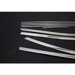 Kit complet d'encadrements de vitres (10 pcs, inox) photo 3