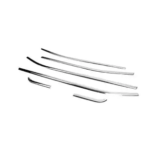 Encadrement de vitres inox (6 pcs) photo 4