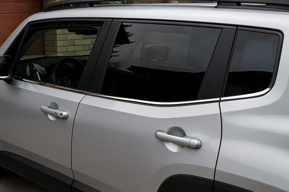 Jeep Renegade 2014- Encadrement de vitres inox (6 pcs) Image