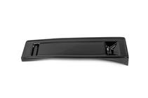 Mitsubishi Lancer X 2008- Support de plaque d'immatriculation (plastique) Noir Mat photo 6