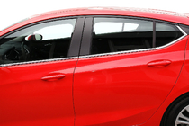 Opel Astra K 2016-2021 Encadrement de Vitres Inox photo 9