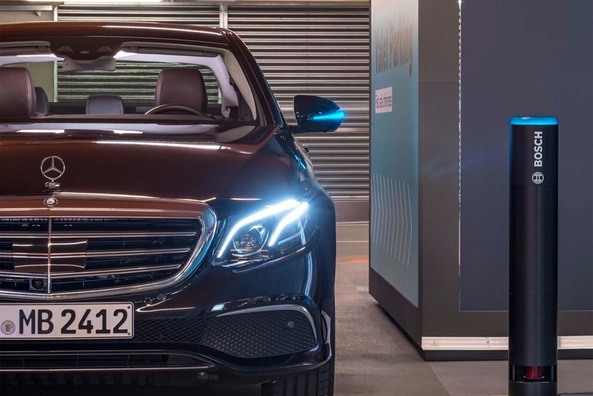 Mercedes-Benz a développé un système autonome de stationnement
