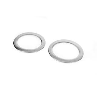 Entourages de feux antibrouillard (2 pcs, inox) photo 3