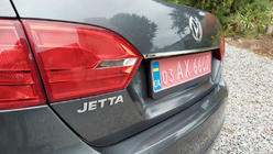 Volkswagen Jetta 2011-2018 Baguette chromée au-dessus de la plaque OmsaLine (inox) Chrome photo 1