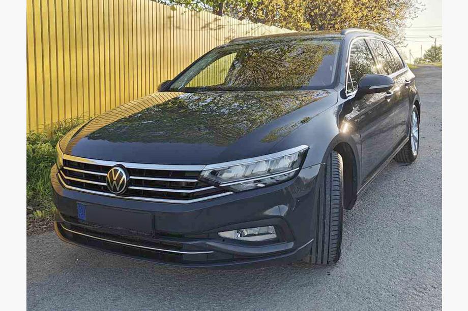 Volkswagen Passat B8 2015-2023 Cache-phare et bande décorative (3 pcs, inox) OmsaLine - Inox Italien Photo 11
