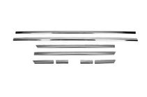 Volkswagen Passat B8 2015-2023 Moulures de porte SD/SW (8 pcs, inox) Carmos - Acier Inoxydable Turc photo 2