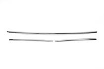 Volkswagen T6 2015-2024 Couvre-grille de pare-chocs 2015-2019 (3 pcs, inox) photo 3