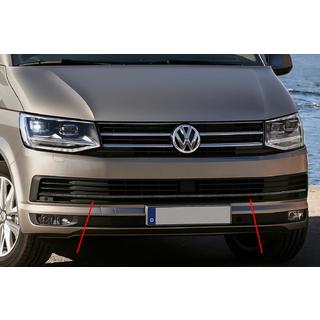 Caches de calandre de pare-chocs 2015-2019 (3 pcs, carbone) Volkswagen T6 2015-2024 photo 1