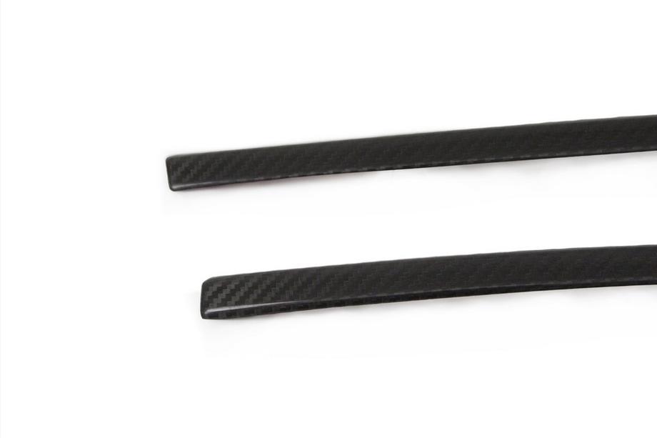 Volkswagen T6 2015-2024 Caches de calandre de pare-chocs 2015-2019 (3 pcs, carbone) Photo 5