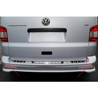 Couvre-reflecteurs arrière (2 pcs, inox) Volkswagen T6 2015-2024 photo 1