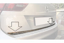 Volkswagen Tiguan 2016-2023 Baguette de coffre inox Carmos - Acier Inoxydable Turc photo 1
