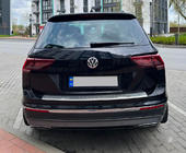 Volkswagen Tiguan 2016-2023 Protection de pare-chocs arrière (OmsaLine, inox) photo 2