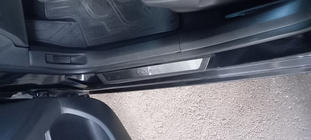 Citroen C-4 2010-2018 Seuils de porte Flexill (4pcs, inox) photo 2