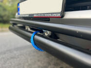 Toyota Hilux 2015- Barre avant double Vegas (2015-2020, noir, 76mm) photo 7