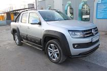 Volkswagen Amarok 2010-2022 Barre Avant Double Vegas 76/42 2010-2016 (noir) photo 2