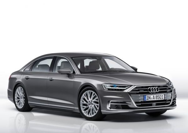 Présentation de la berline Audi A8 2018 au millésime de lannée