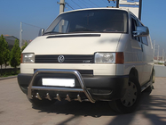 Volkswagen T4 Transporter 1990-2003 Pare-buffle WT003 60mm Inox 50mm, avec inscription photo 9
