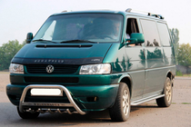 Volkswagen T4 Transporter 1990-2003 Pare-buffle WT003 60mm Inox 50mm, avec inscription photo 12