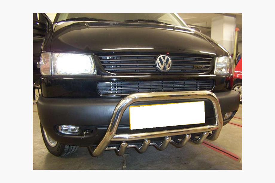 Volkswagen T4 Transporter 1990-2003 Pare-buffle WT003 60mm Inox Photo 10