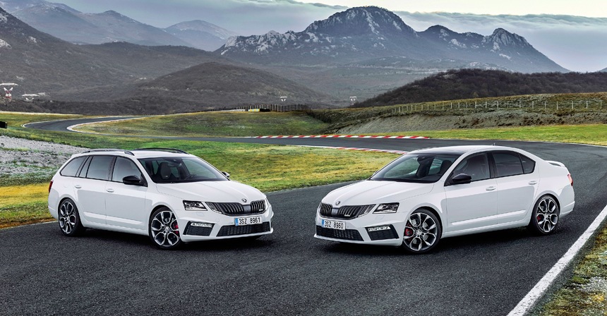 Examen de la Skoda Octavia RS 2017