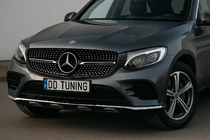 Mercedes GLC X253 2015-2022 Calandre Avant Diamond Black (2015-2019) Avec emplacement pour caméra photo 1
