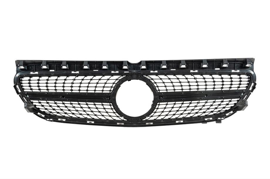 Mercedes B-class W246 2011-2018 Calandre Avant Diamond Black (2015-2018) Photo 3