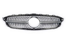 Mercedes C-class W205 2014-2021 Calandre Avant Diamond Silver (pour Avantgarde/AMG-Line/C43 AMG) 2014-2018, sans caméra photo 10