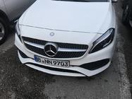 Mercedes C-class W205 2014-2021 Calandre Avant Diamond Silver (pour Avantgarde/AMG-Line/C43 AMG) 2014-2018, sans caméra photo 8
