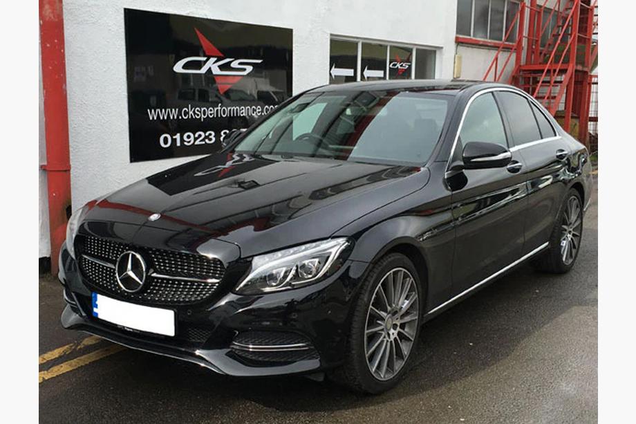 Mercedes C-class W205 2014-2021 Calandre Avant Diamond Silver (pour Avantgarde/AMG-Line/C43 AMG) 2018+, sans caméra Photo 14