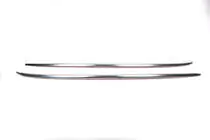 BMW X5 F15 2013-2018 Barres longitudinales de toit integrees chromees OEM (Aluminium, pose par collage) photo 4