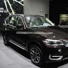BMW X5 F15 2013-2018 Barres longitudinales de toit integrees chromees OEM (Aluminium, pose par collage) photo 2