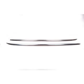 Barres longitudinales de toit integrees chromees OEM (Aluminium, pose par collage) BMW X5 F15 2013-2018 photo 4
