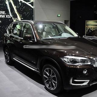 Barres longitudinales de toit integrees chromees OEM (Aluminium, pose par collage) BMW X5 F15 2013-2018 photo 2
