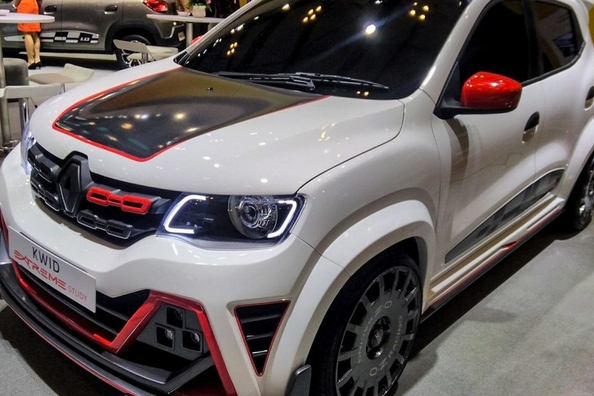 Renault a dévoilé un modèle Kwid dans la version Extreme